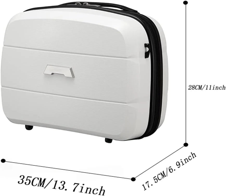 ✨20inch TSA Locks Cabin Suitcase, Trolley Case With Front Computer Compartment and 4 Spinner Wheels, Multifunctional USB Charging Port Cabin Luggage