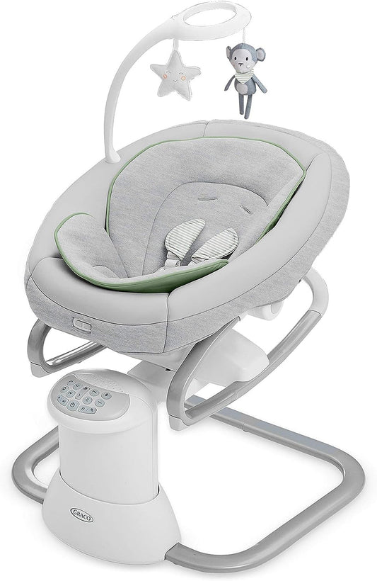 👶✨Versatile Baby Swing & Portable Rocker